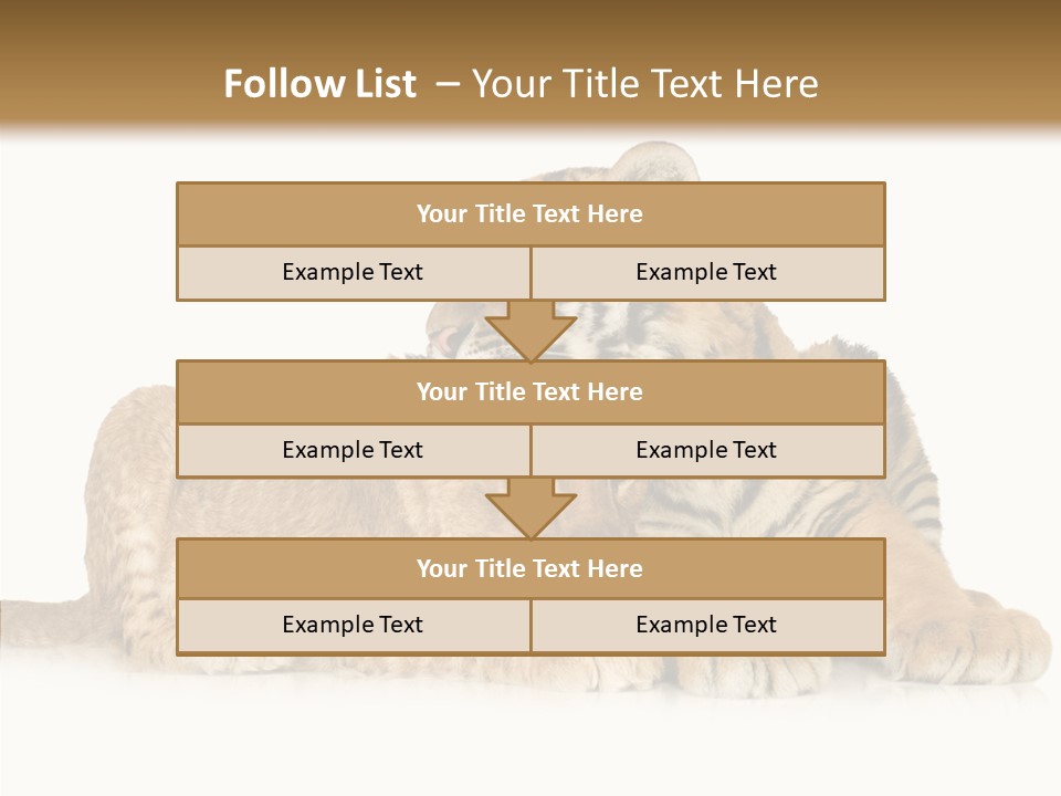 Undomesticated Creature Eye PowerPoint Template
