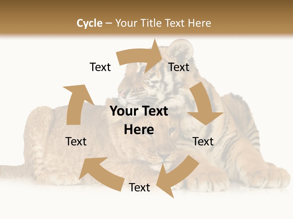Undomesticated Creature Eye PowerPoint Template