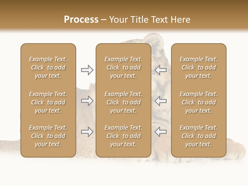 Undomesticated Creature Eye PowerPoint Template