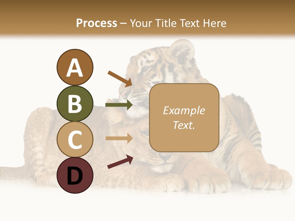 Undomesticated Creature Eye PowerPoint Template