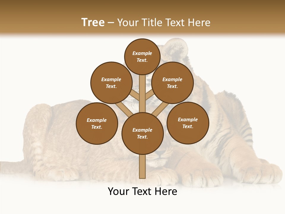 Undomesticated Creature Eye PowerPoint Template