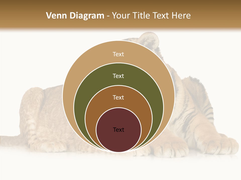 Undomesticated Creature Eye PowerPoint Template