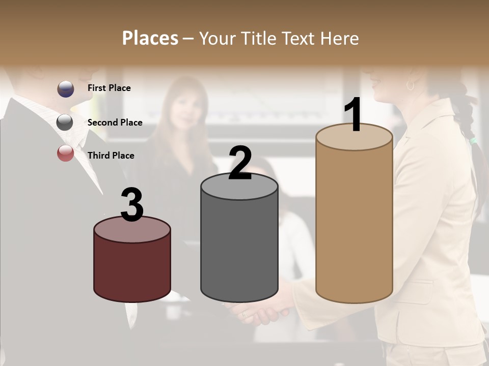 Office Table Corporation PowerPoint Template