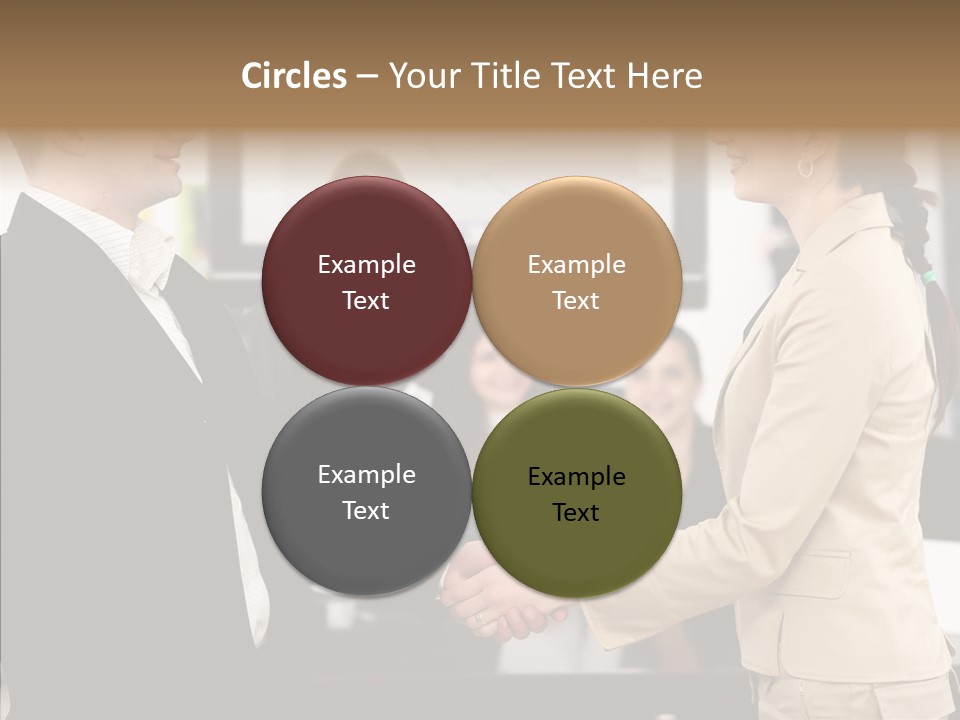 Office Table Corporation PowerPoint Template