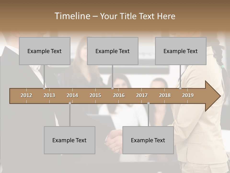 Office Table Corporation PowerPoint Template