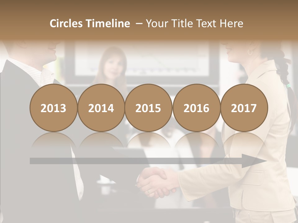 Office Table Corporation PowerPoint Template