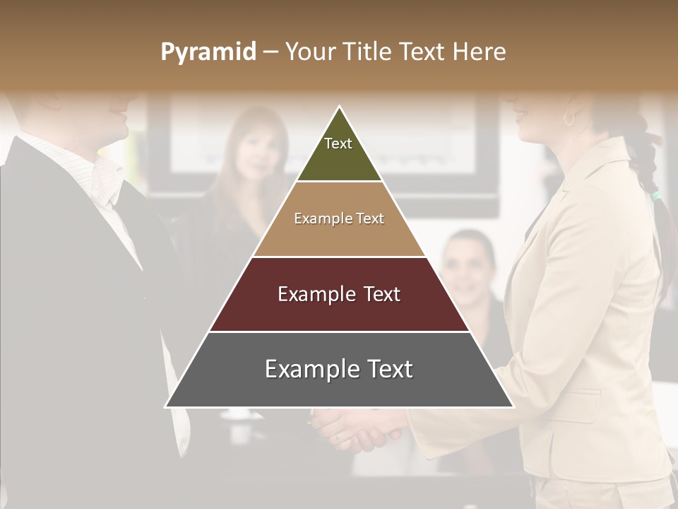 Office Table Corporation PowerPoint Template