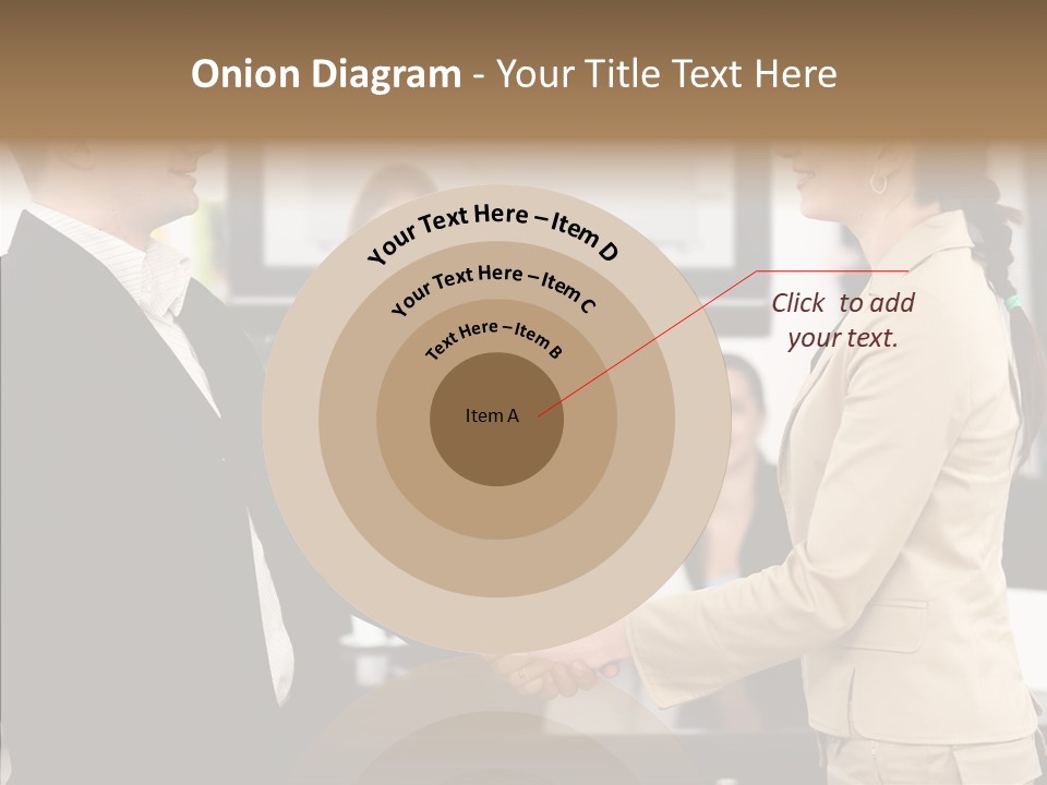 Office Table Corporation PowerPoint Template