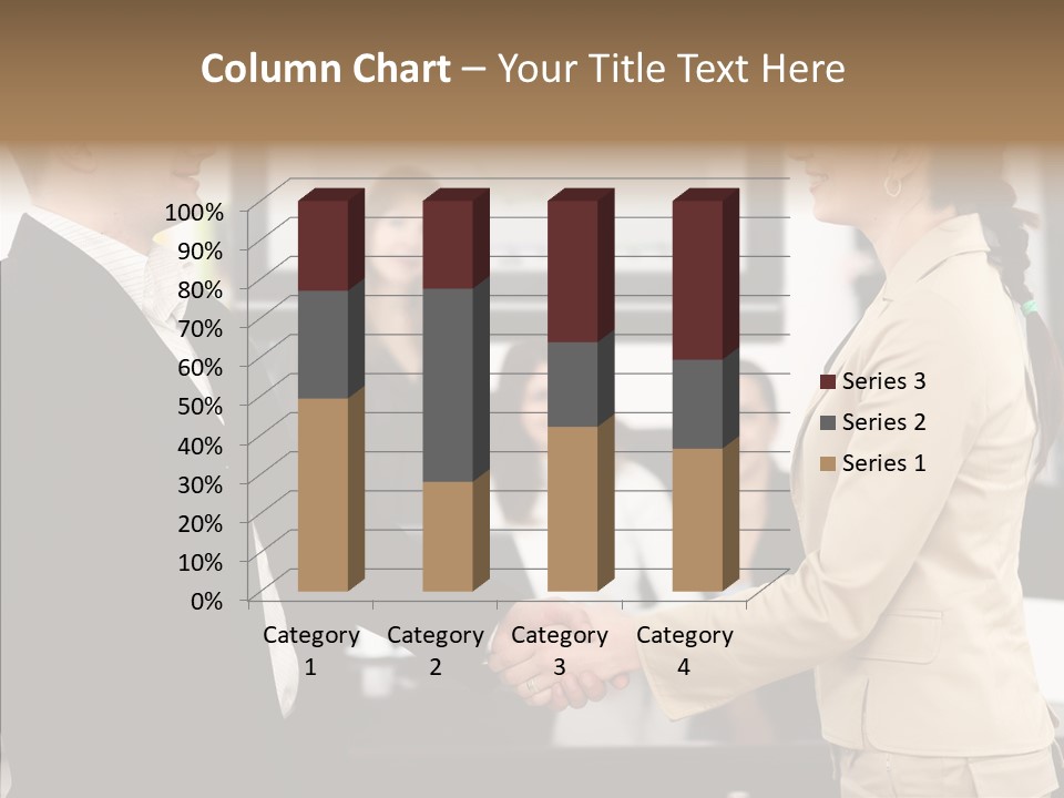 Office Table Corporation PowerPoint Template