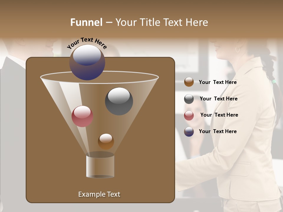 Office Table Corporation PowerPoint Template