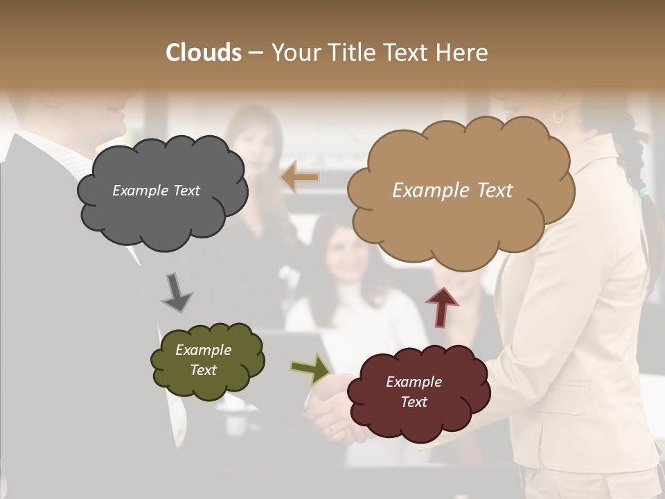 Office Table Corporation PowerPoint Template
