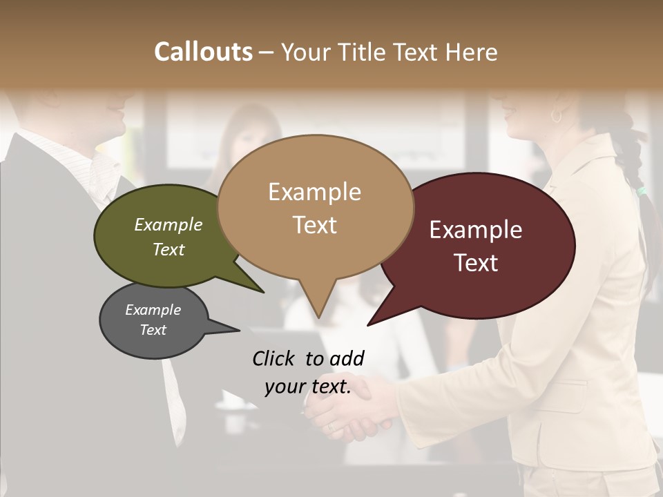 Office Table Corporation PowerPoint Template