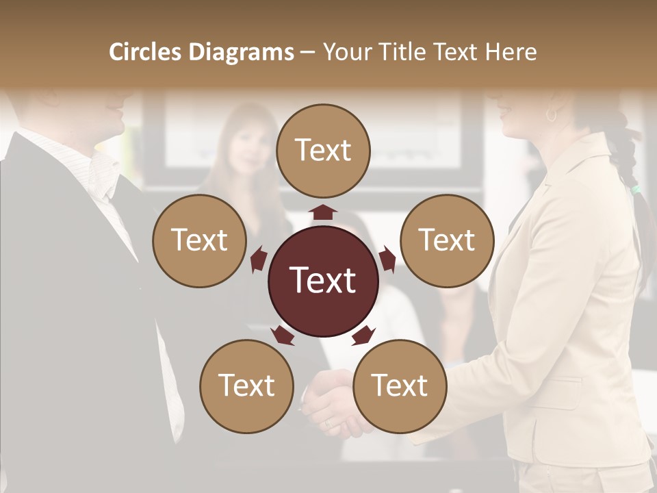 Office Table Corporation PowerPoint Template