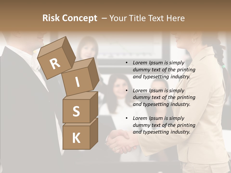 Office Table Corporation PowerPoint Template