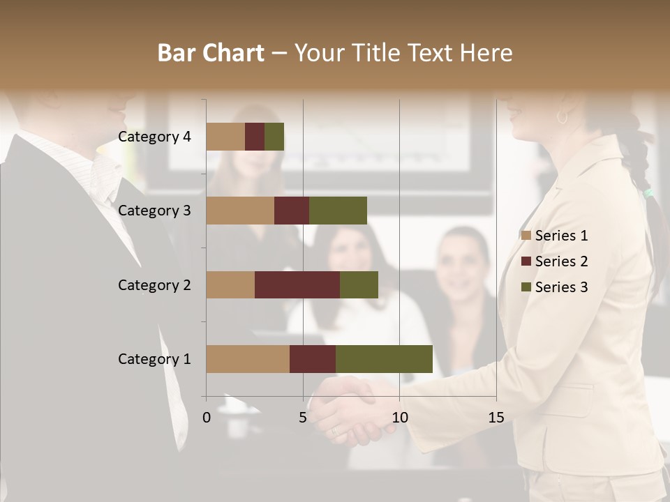 Office Table Corporation PowerPoint Template