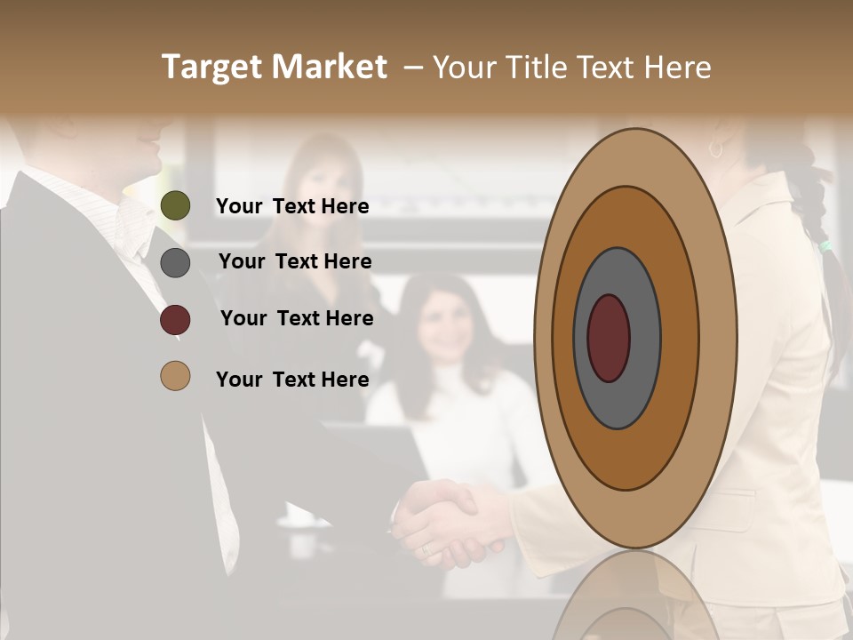 Office Table Corporation PowerPoint Template