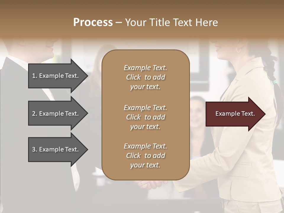 Office Table Corporation PowerPoint Template