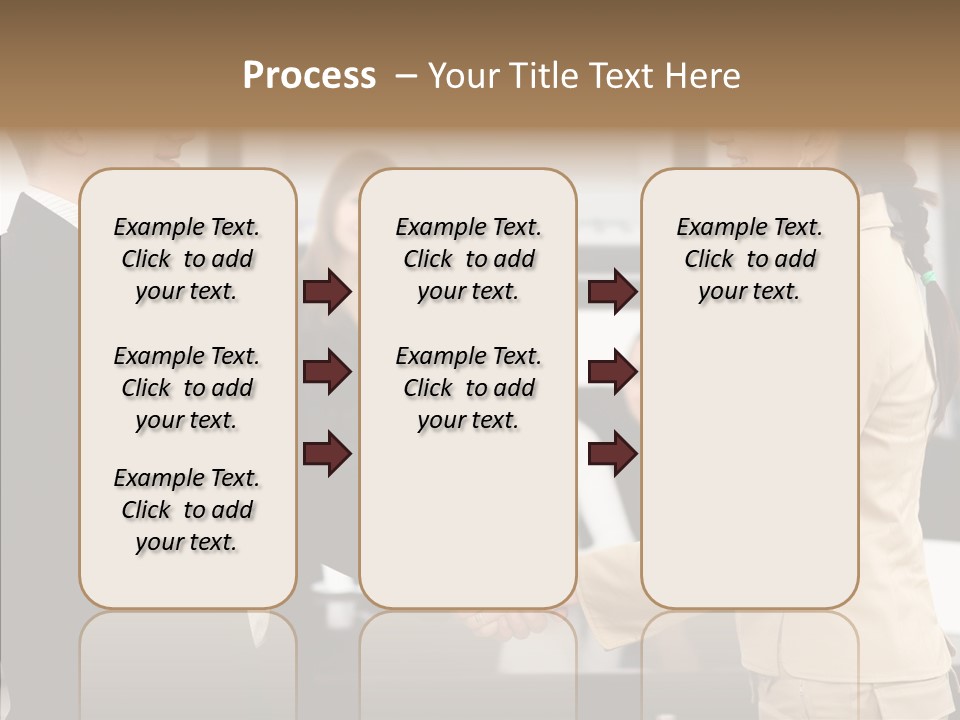 Office Table Corporation PowerPoint Template