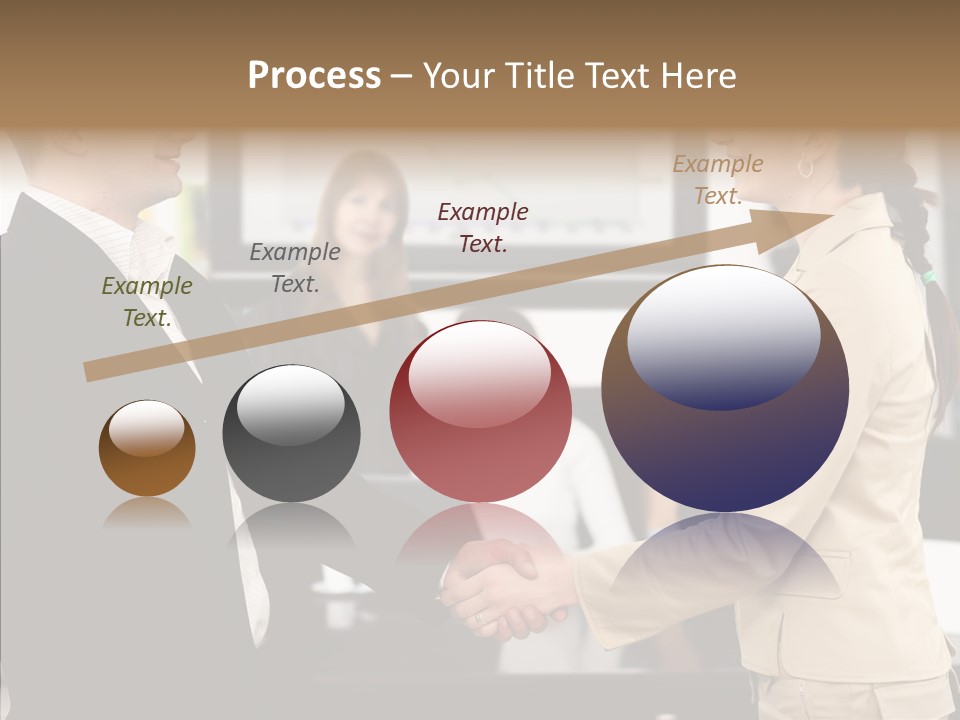 Office Table Corporation PowerPoint Template