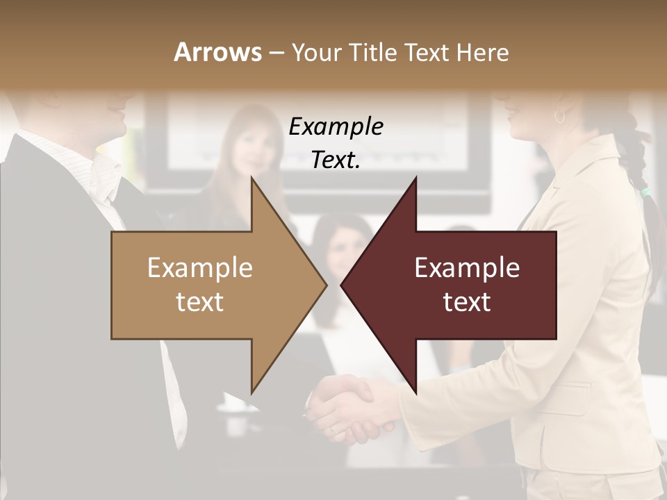 Office Table Corporation PowerPoint Template