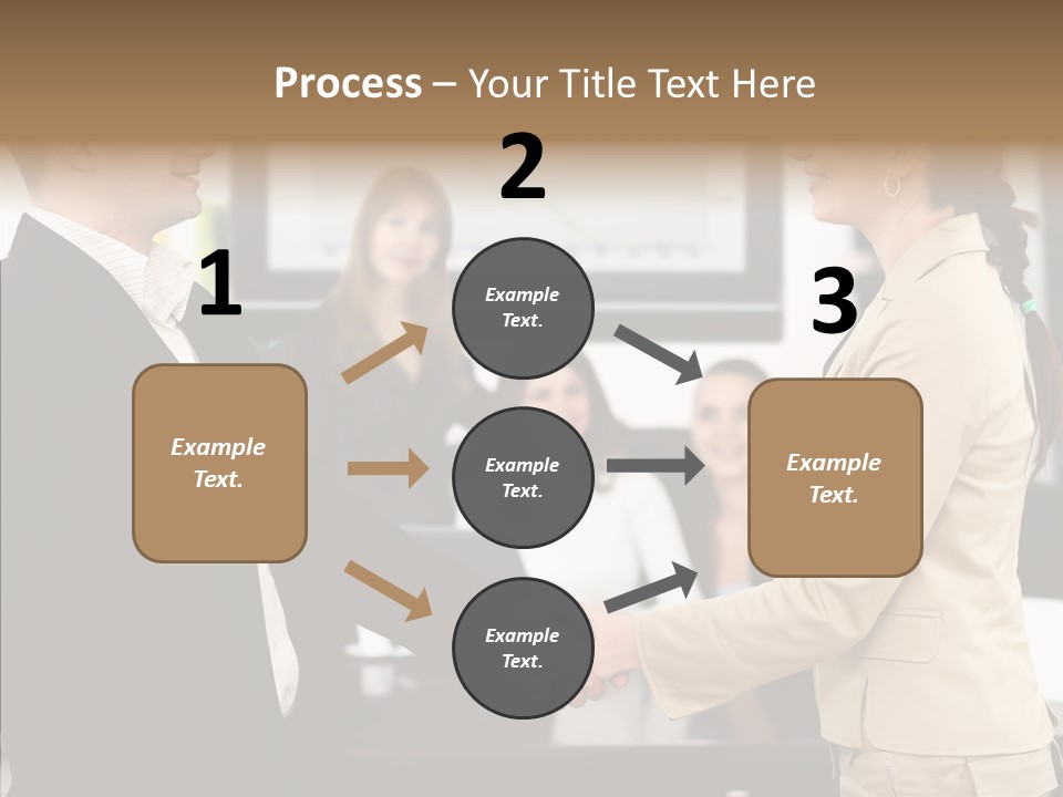Office Table Corporation PowerPoint Template