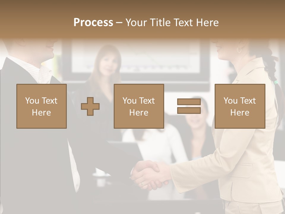 Office Table Corporation PowerPoint Template