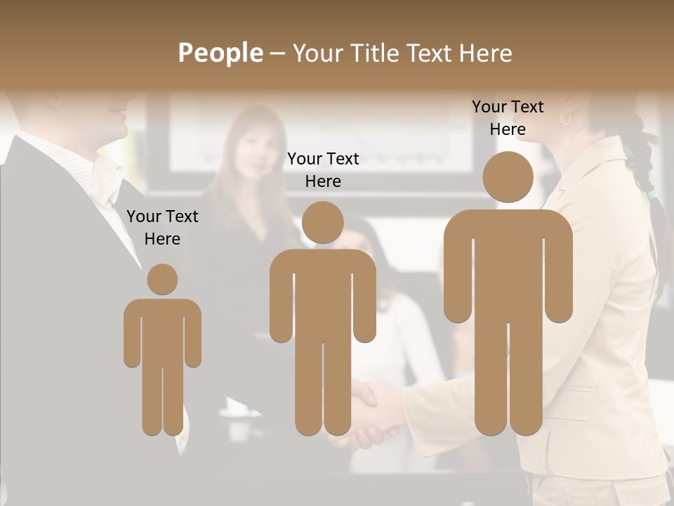 Office Table Corporation PowerPoint Template