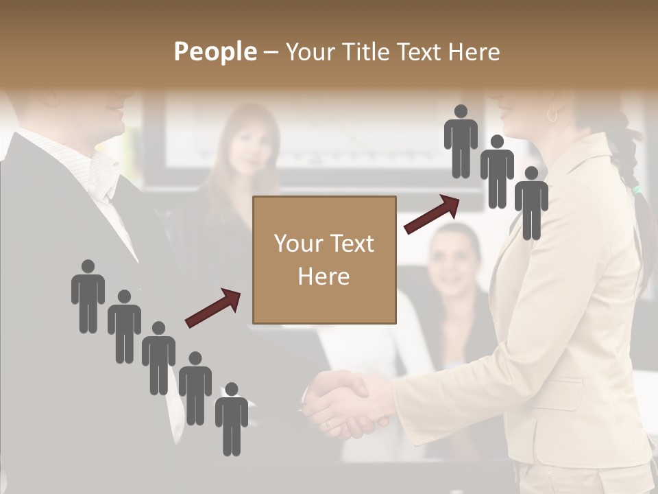 Office Table Corporation PowerPoint Template