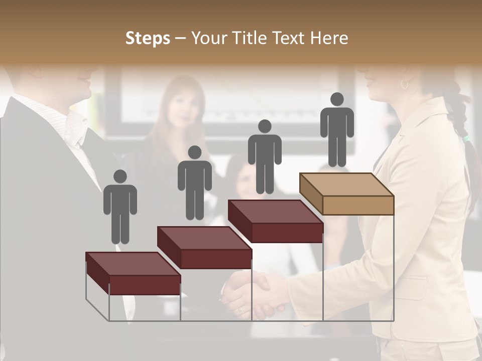 Office Table Corporation PowerPoint Template
