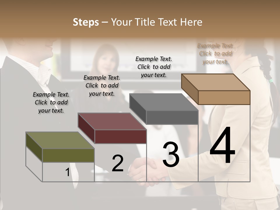 Office Table Corporation PowerPoint Template