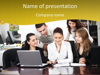 Team Boardroom Human PowerPoint Template