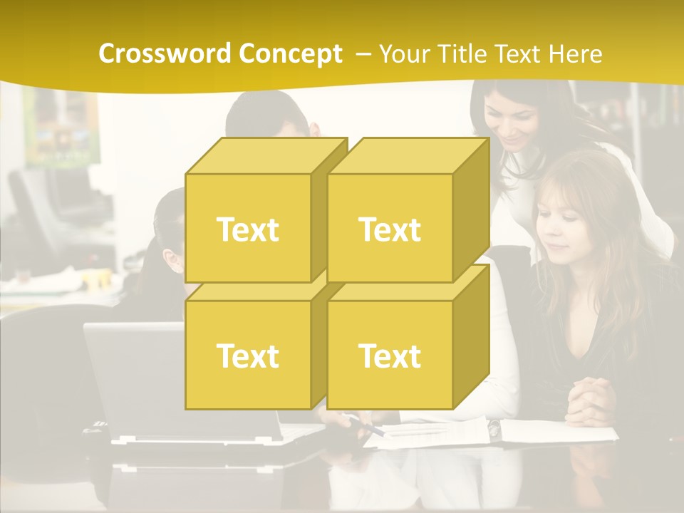 Team Boardroom Human PowerPoint Template