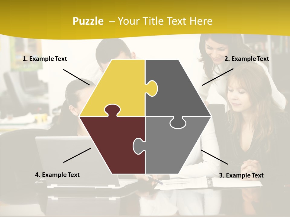 Team Boardroom Human PowerPoint Template