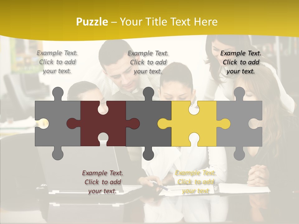 Team Boardroom Human PowerPoint Template