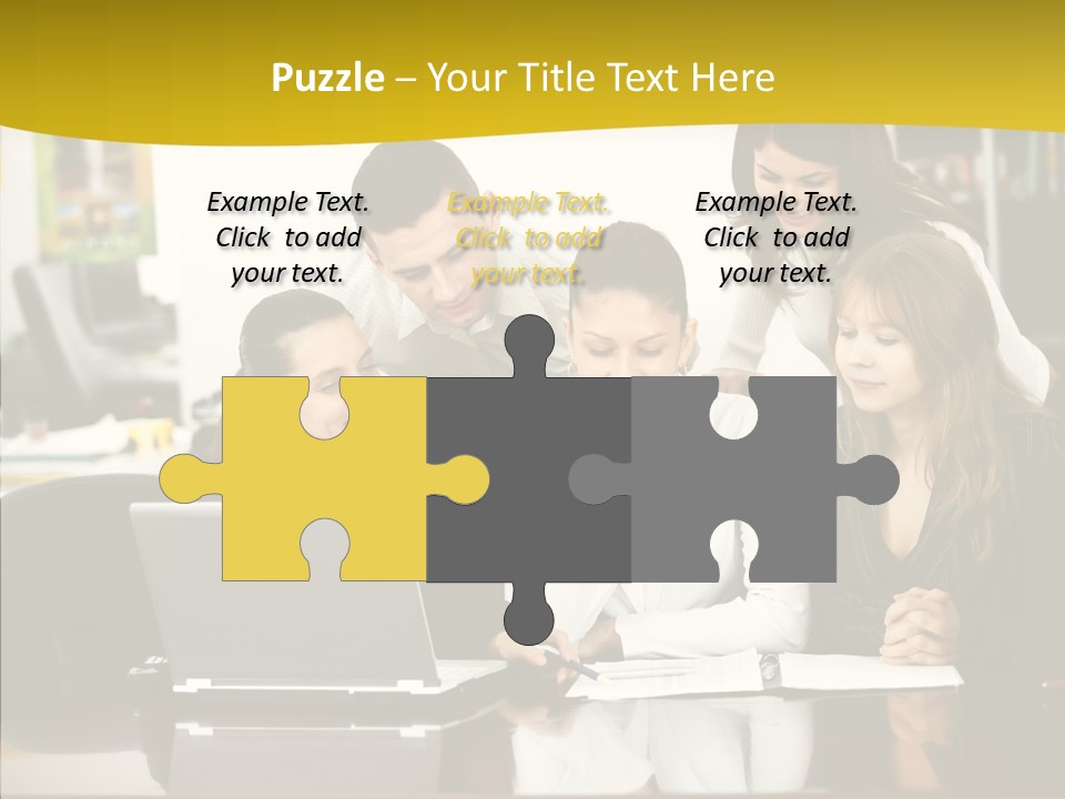 Team Boardroom Human PowerPoint Template