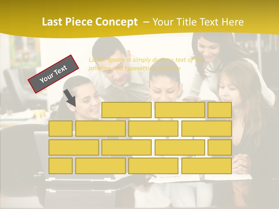 Team Boardroom Human PowerPoint Template