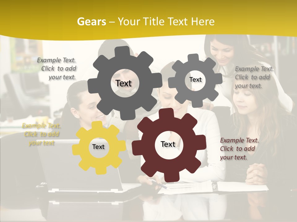 Team Boardroom Human PowerPoint Template