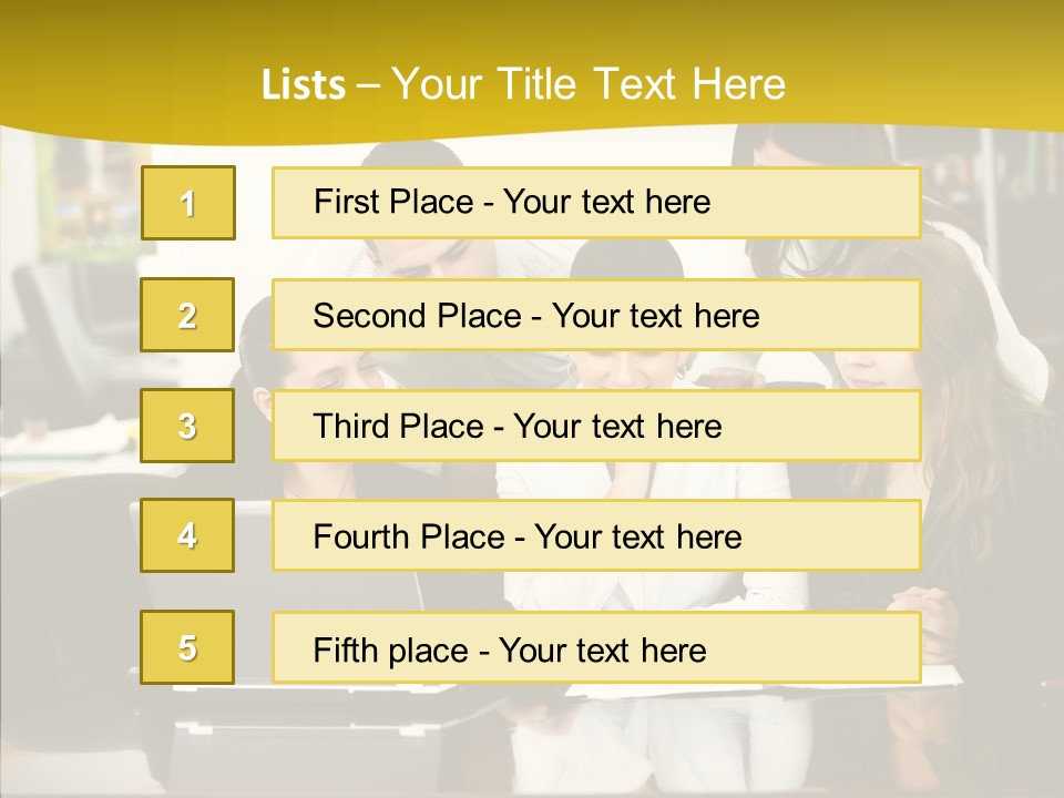 Team Boardroom Human PowerPoint Template