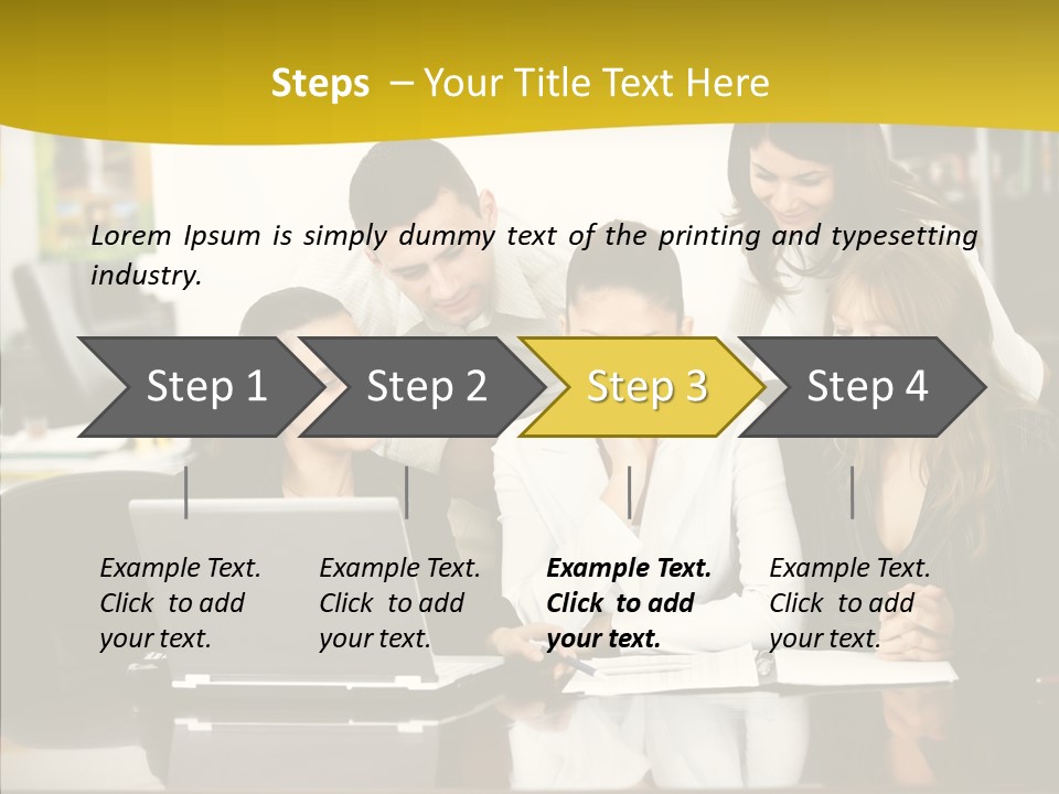 Team Boardroom Human PowerPoint Template