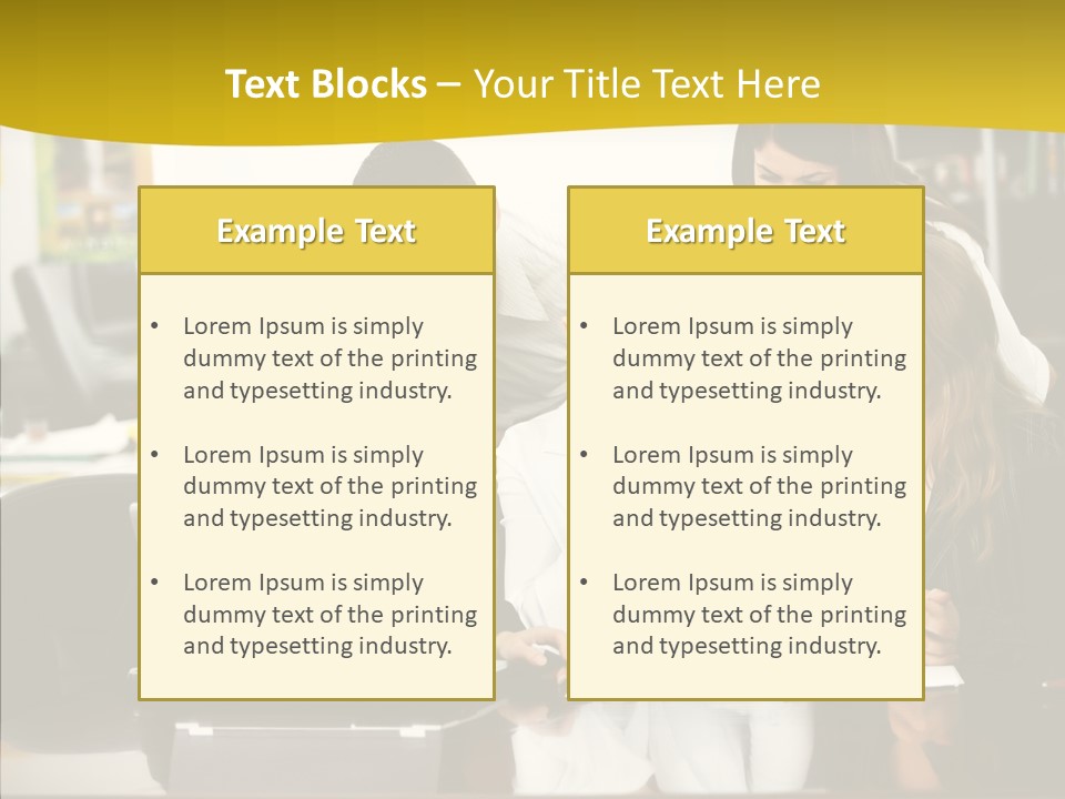 Team Boardroom Human PowerPoint Template
