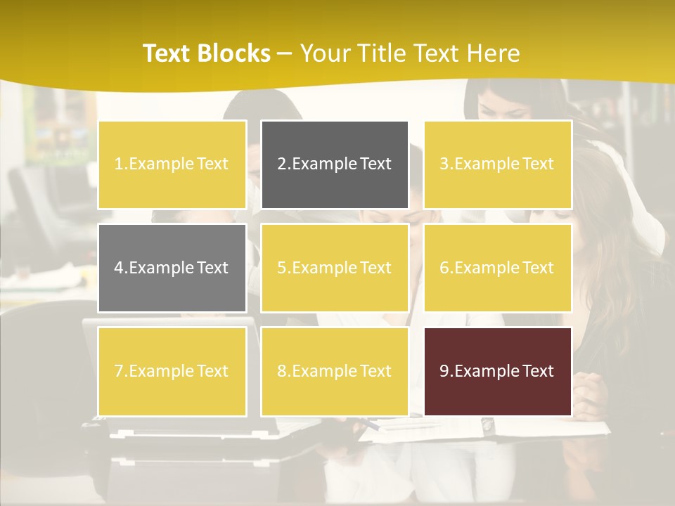 Team Boardroom Human PowerPoint Template
