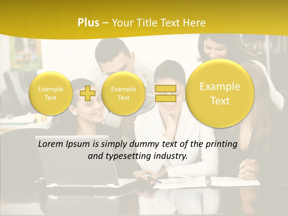 Team Boardroom Human PowerPoint Template