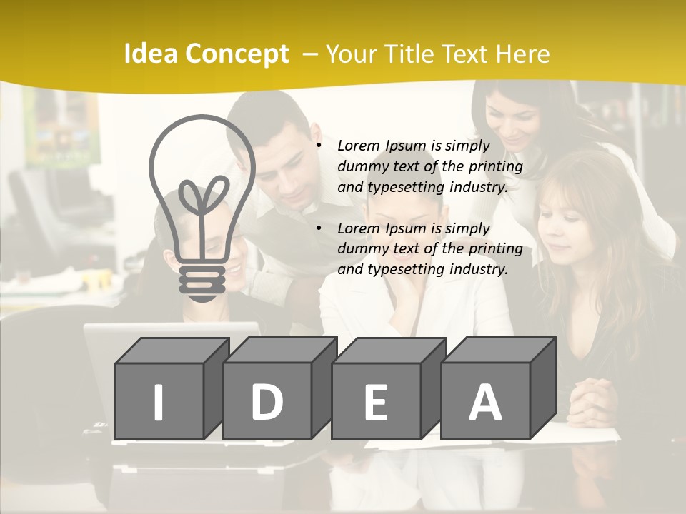 Team Boardroom Human PowerPoint Template