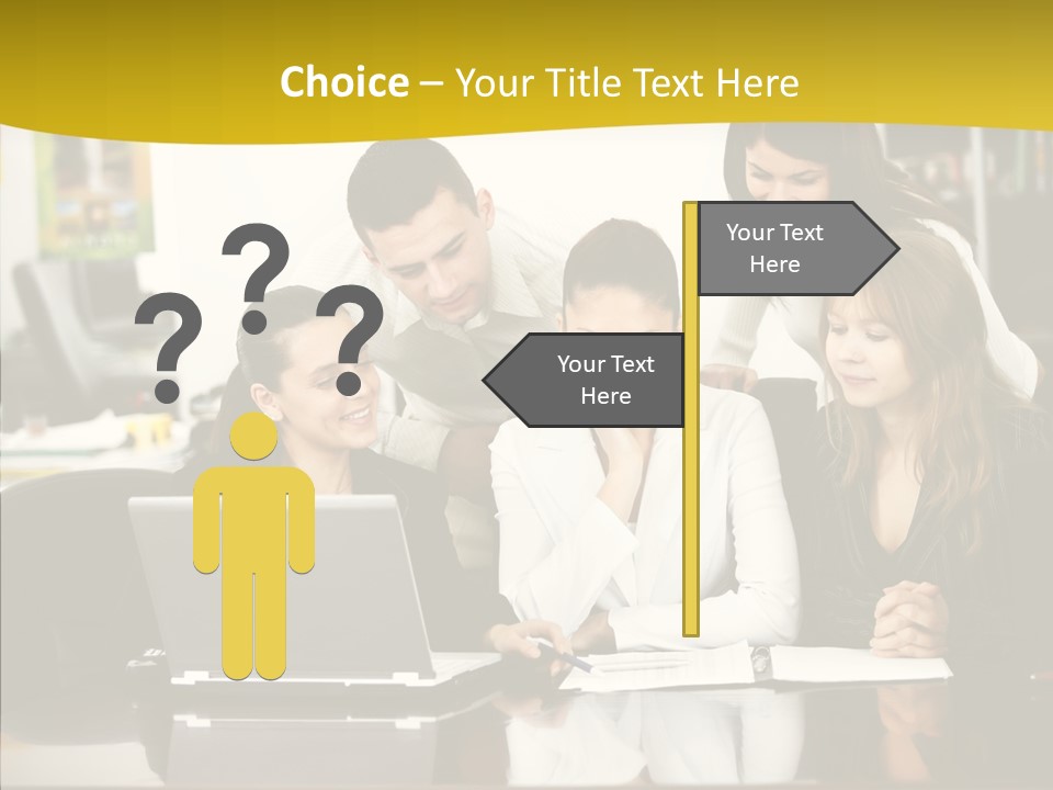 Team Boardroom Human PowerPoint Template
