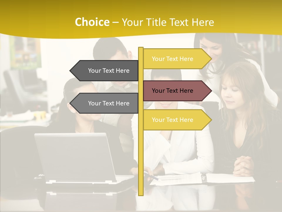 Team Boardroom Human PowerPoint Template