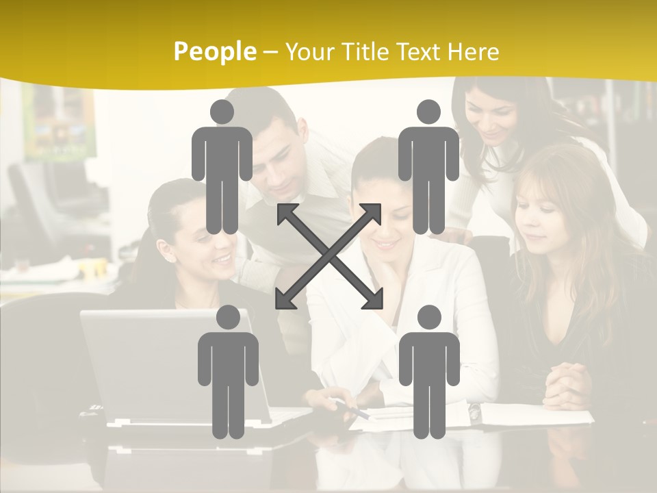 Team Boardroom Human PowerPoint Template