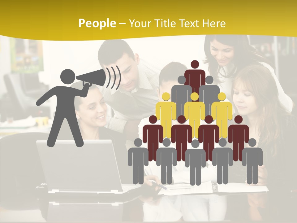 Team Boardroom Human PowerPoint Template