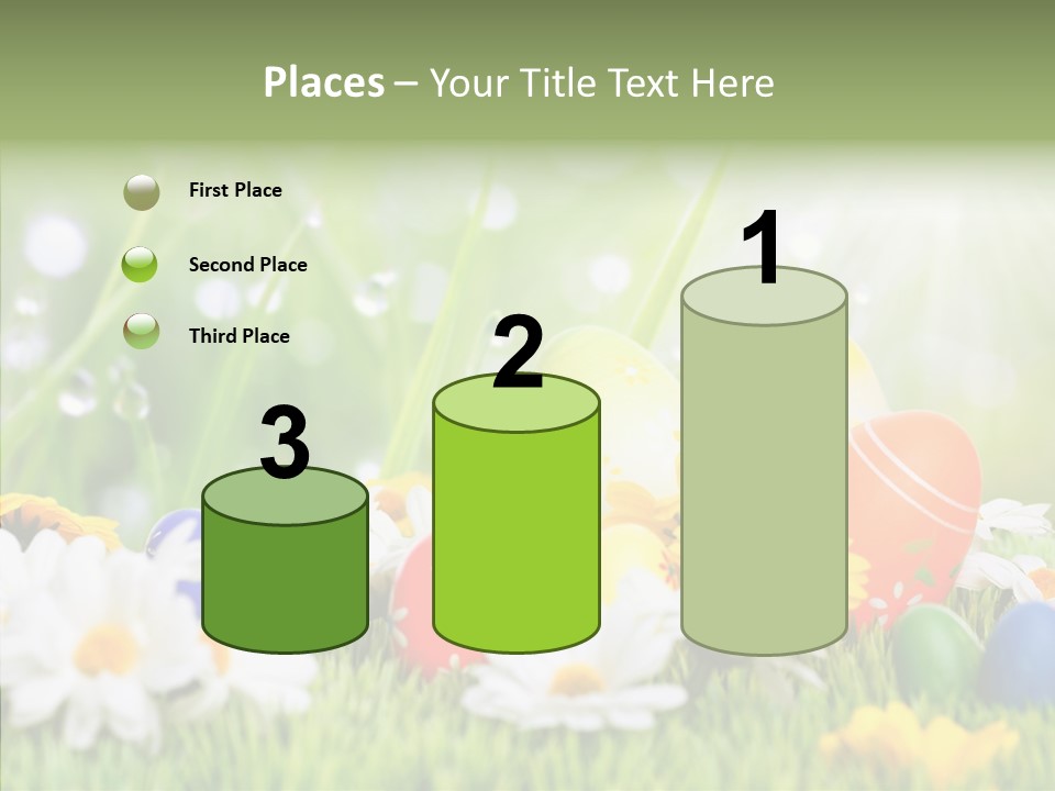 Card Eggs Season PowerPoint Template