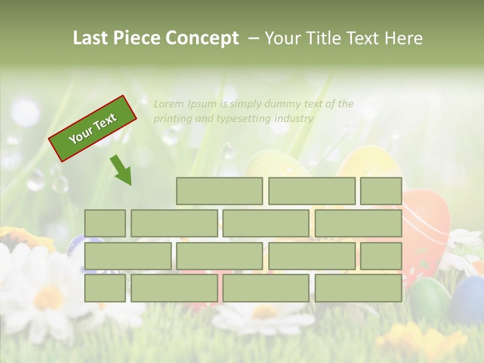 Card Eggs Season PowerPoint Template