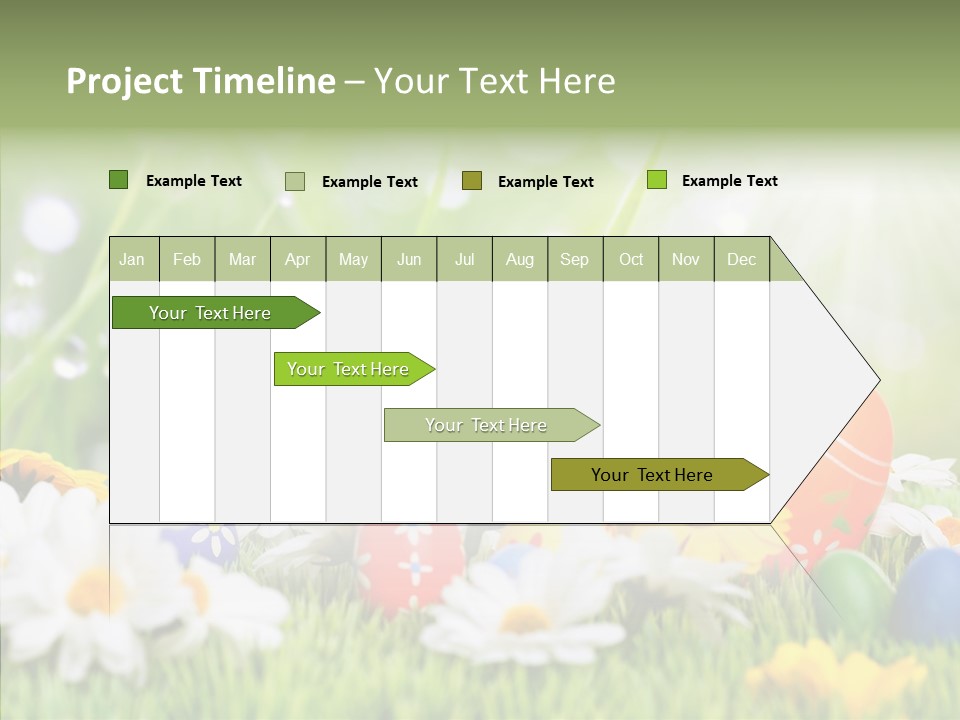 Card Eggs Season PowerPoint Template